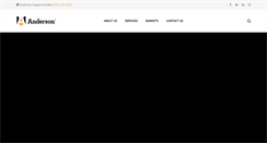 Desktop Screenshot of andersongroupinc.com